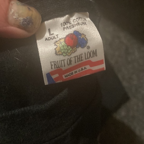 LARGE black T-shirt vintage betty Boop RARE $60 - Picture 2 of 2